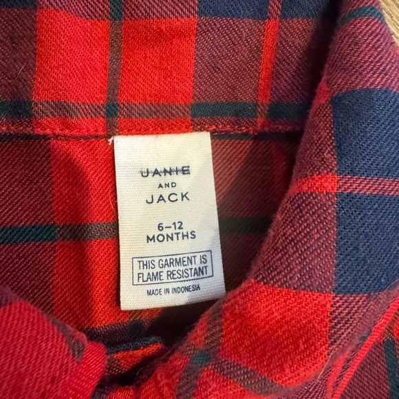 Janie & Jack Holiday Pajamas 6-12 months - Picture 3 of 3